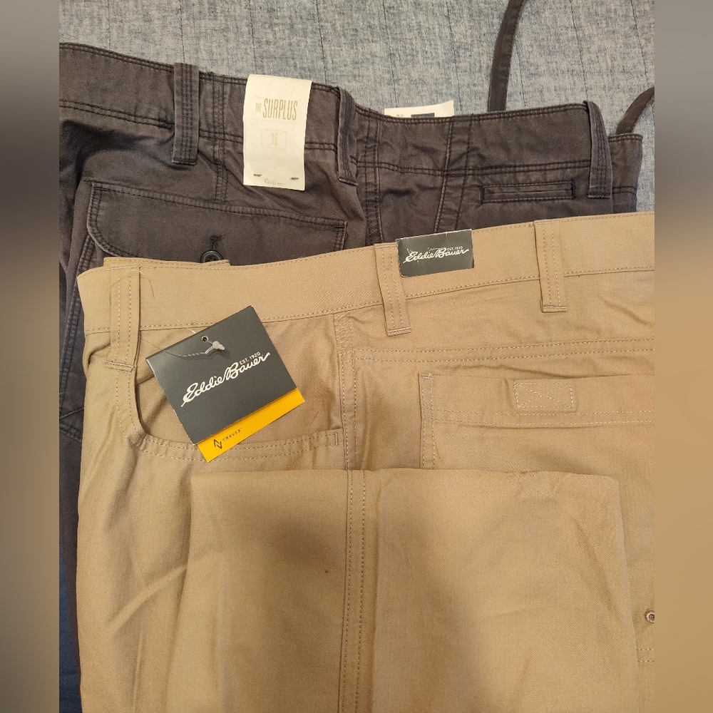 Bundle two casual outdoor men's pants